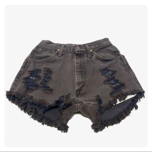 WRANGLER Waist 24-25 XS Size 0 Cutoffs  330RE